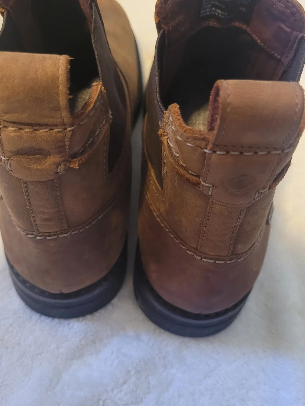 Clarks Brown Waterproof Chukka Chelsea Boots